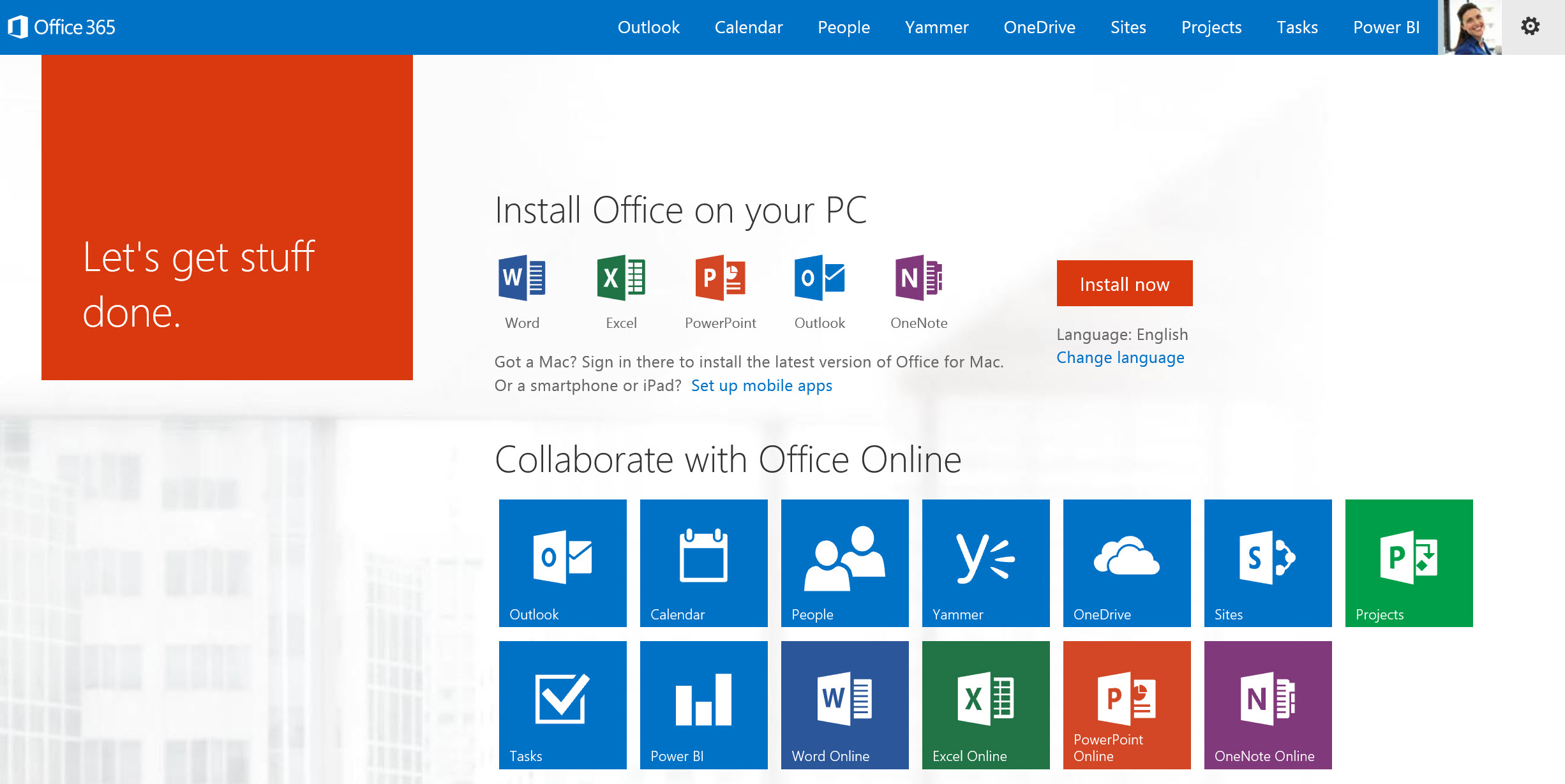 Hvordan logge på Office 365 | DARCBLUE AG